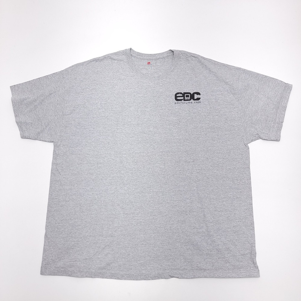 EDC edcfourms.com Power Of Tower Tour‎ 2012 T-Shirt Men's 3XL Gray